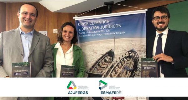 Professor da ESMAFE/RS e Associado da AJUFERGS lança novo livro sobre Litigância Climática no Rio de Janeiro 