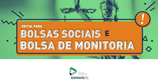 ESMAFE/RS lança na próxima semana edital para seleção de bolsistas e monitor