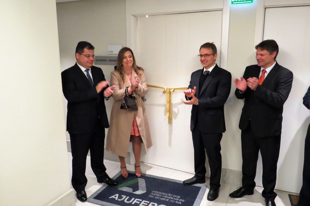 Novo lar: AJUFERGS e ESMAFE/RS inauguram sede Ministro Teori Albino Zavascki